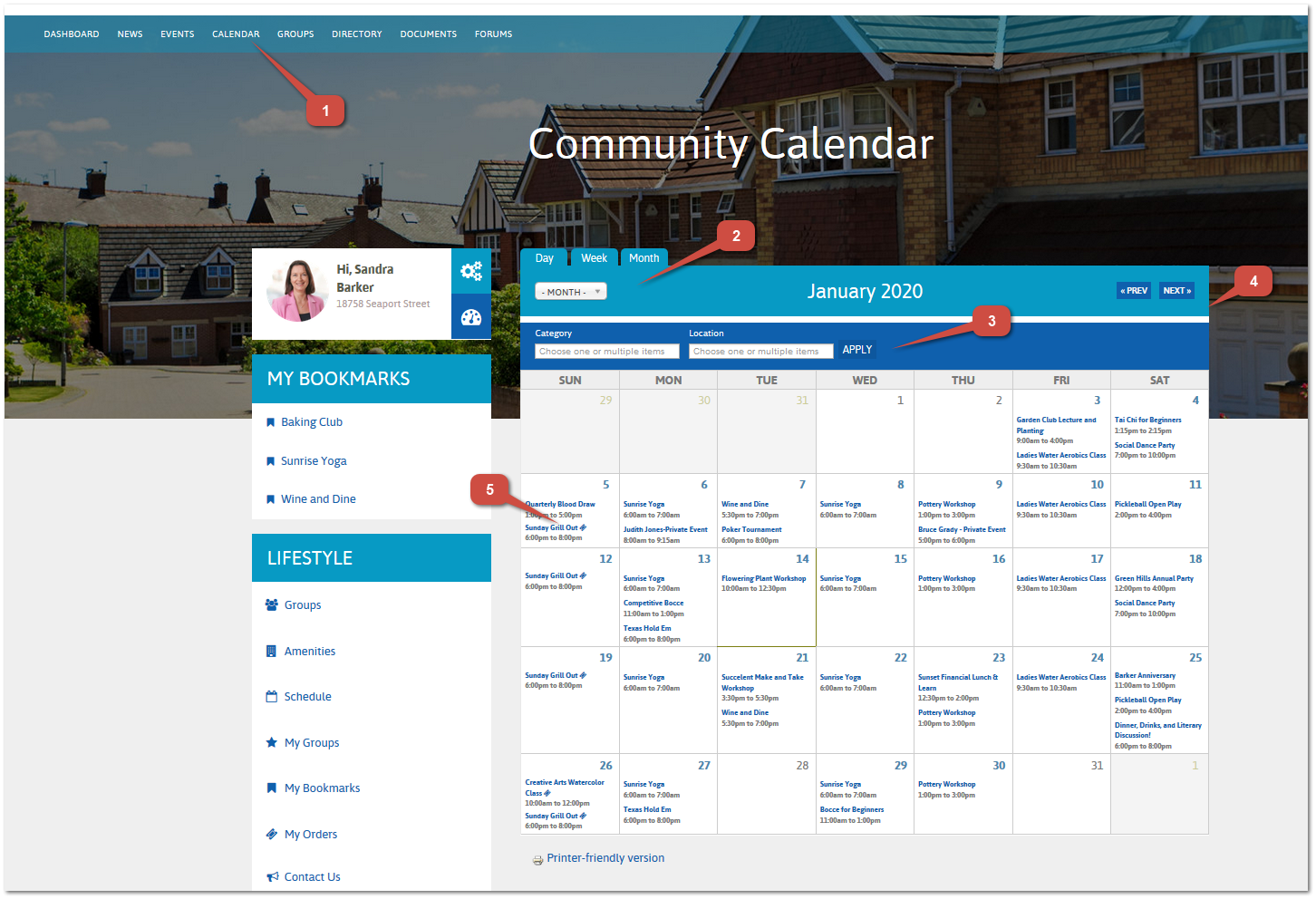 Community Calendar