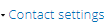 4. Contact Settings 
