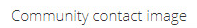 11. Add Community Contact Image