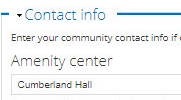 8. Add Contact Info