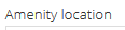 4. Choose Amenity Location