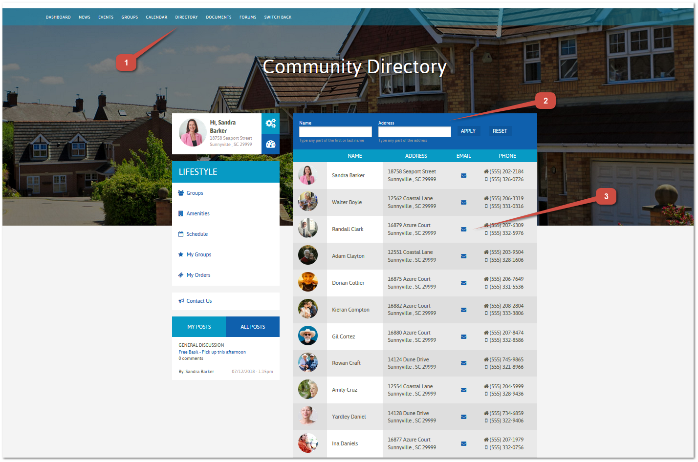 Community Directory