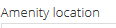 4. Choose Amenity Location