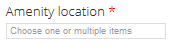 5. Choose Amenity Location